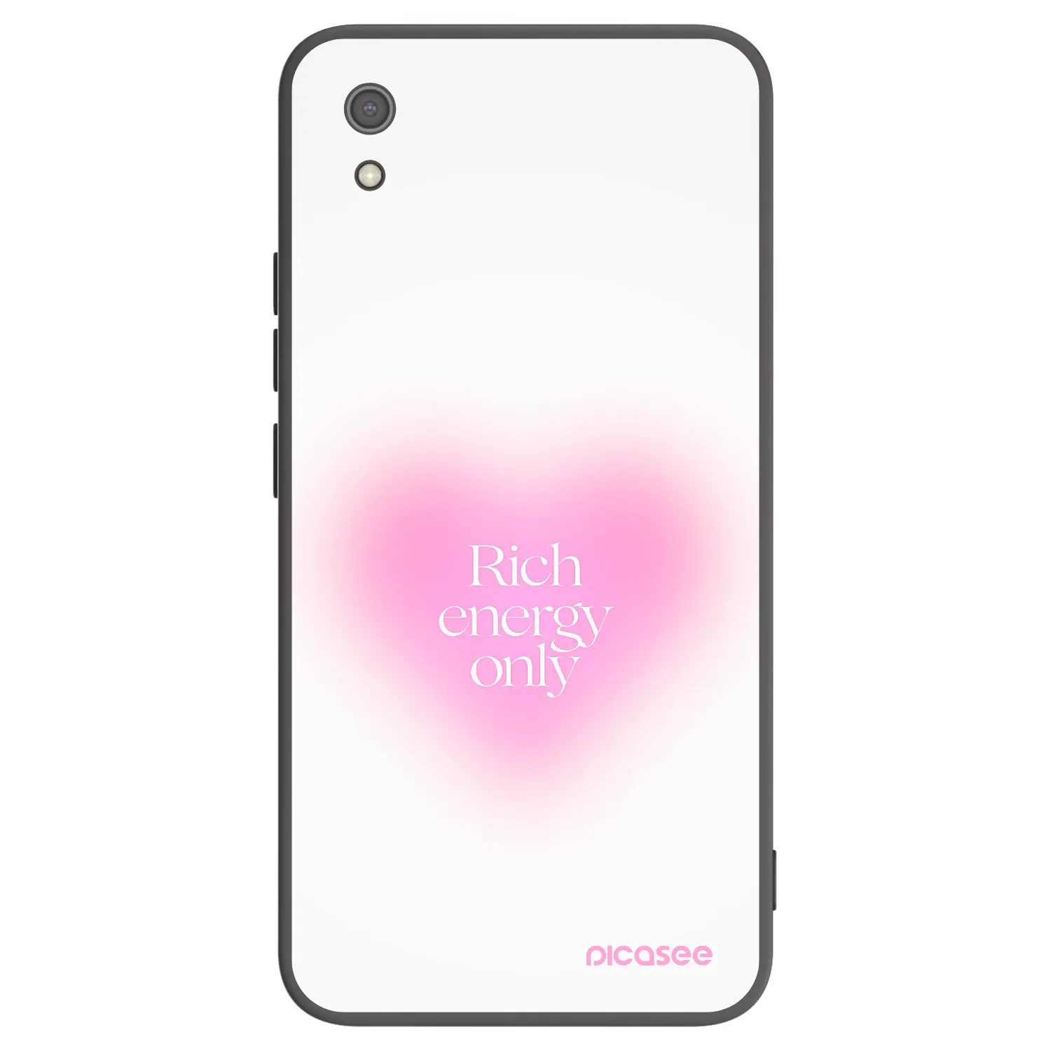 Picasee husă neagră din silicon pentru Xiaomi Redmi 7A - Rich Energy