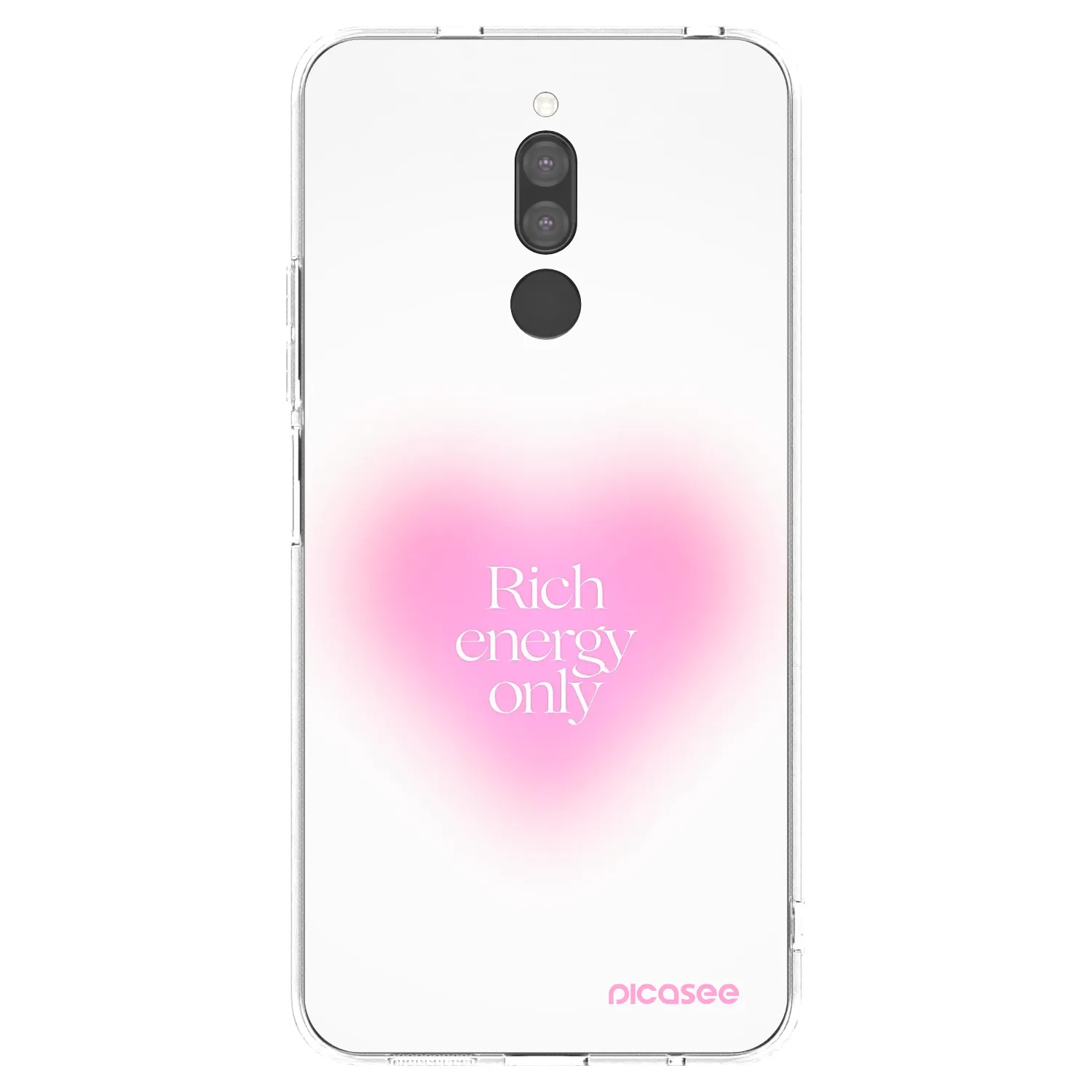 Picasee husă transparentă din silicon pentru Xiaomi Redmi 8 - Rich Energy