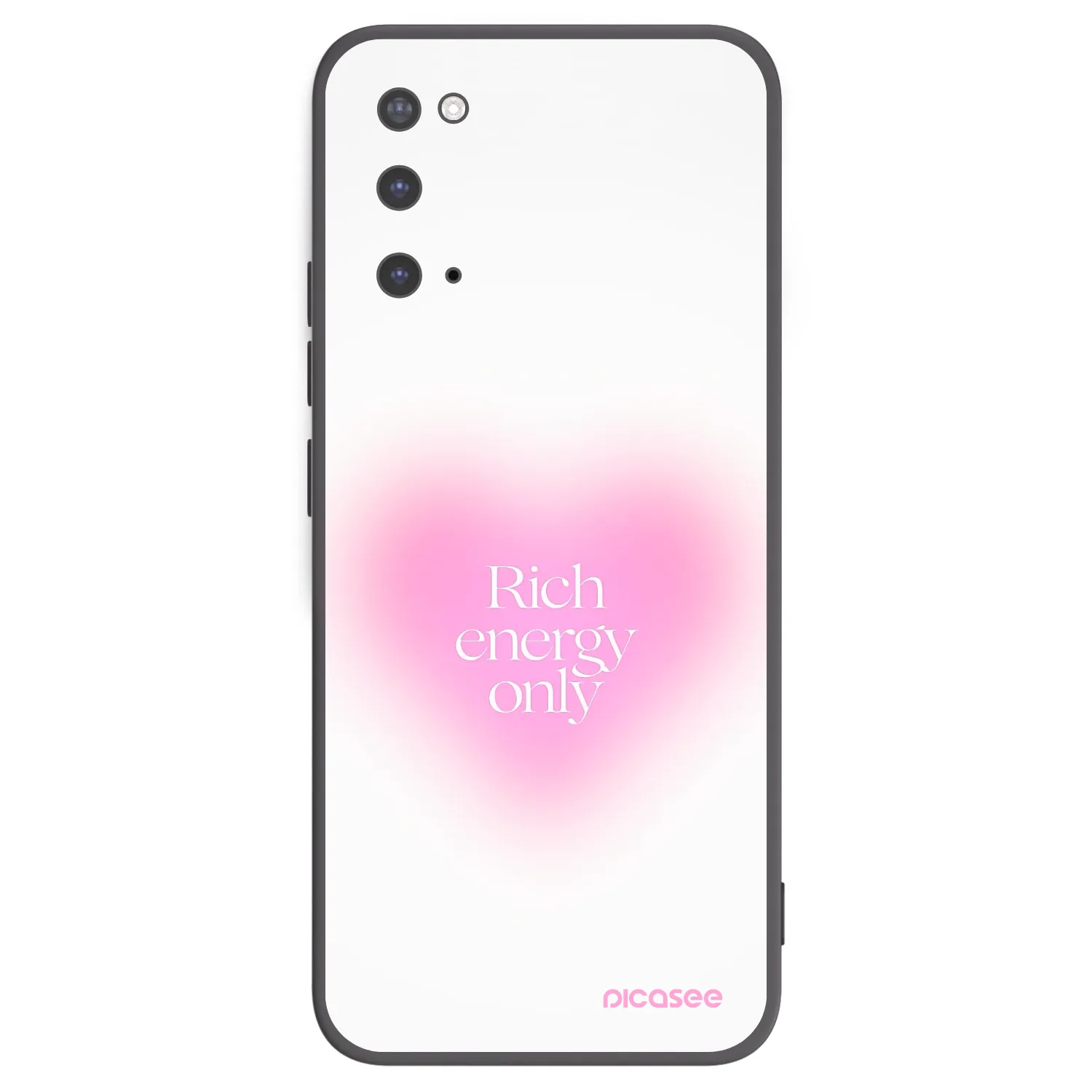 Picasee husă neagră din silicon pentru Samsung Galaxy S20 G980F - Rich Energy