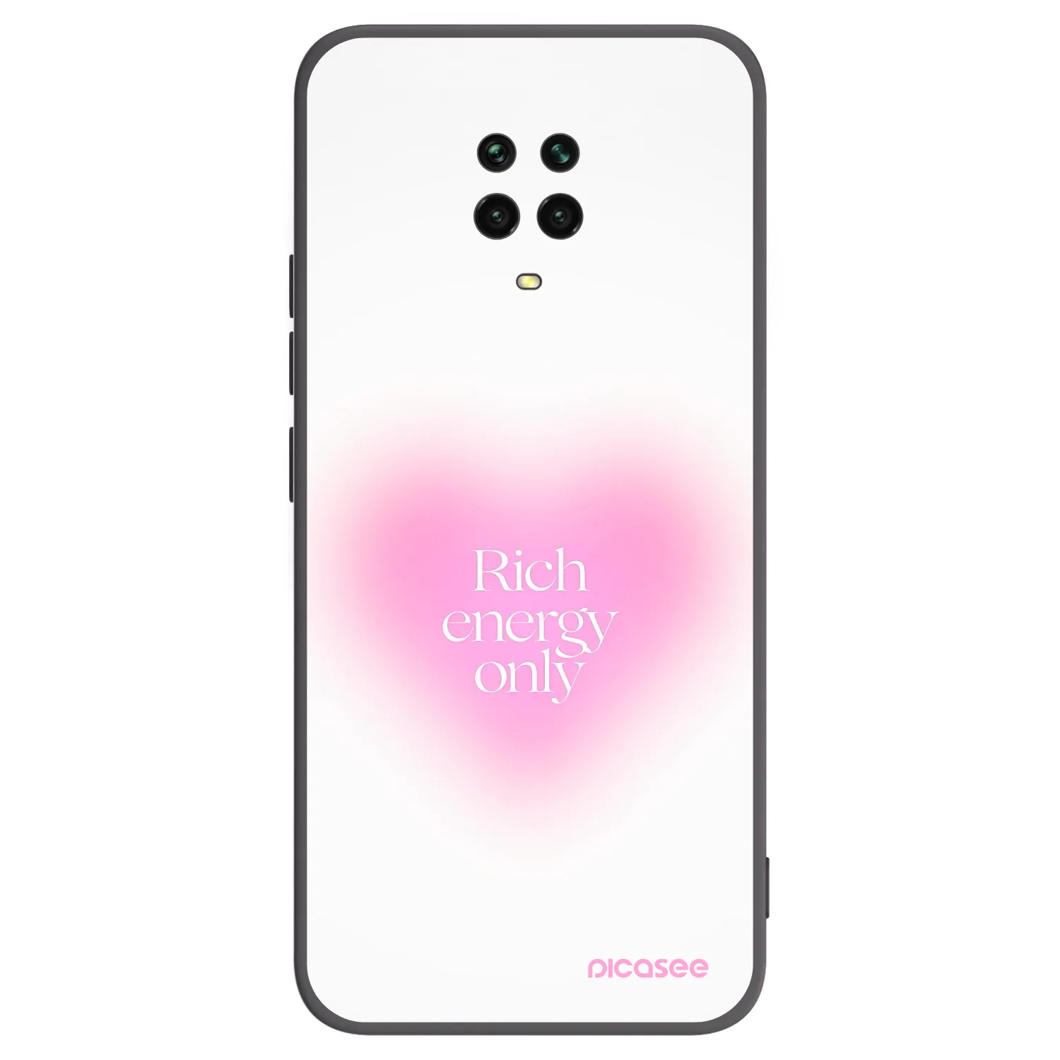 Picasee husă neagră din silicon pentru Xiaomi Redmi Note 9 Pro - Rich Energy