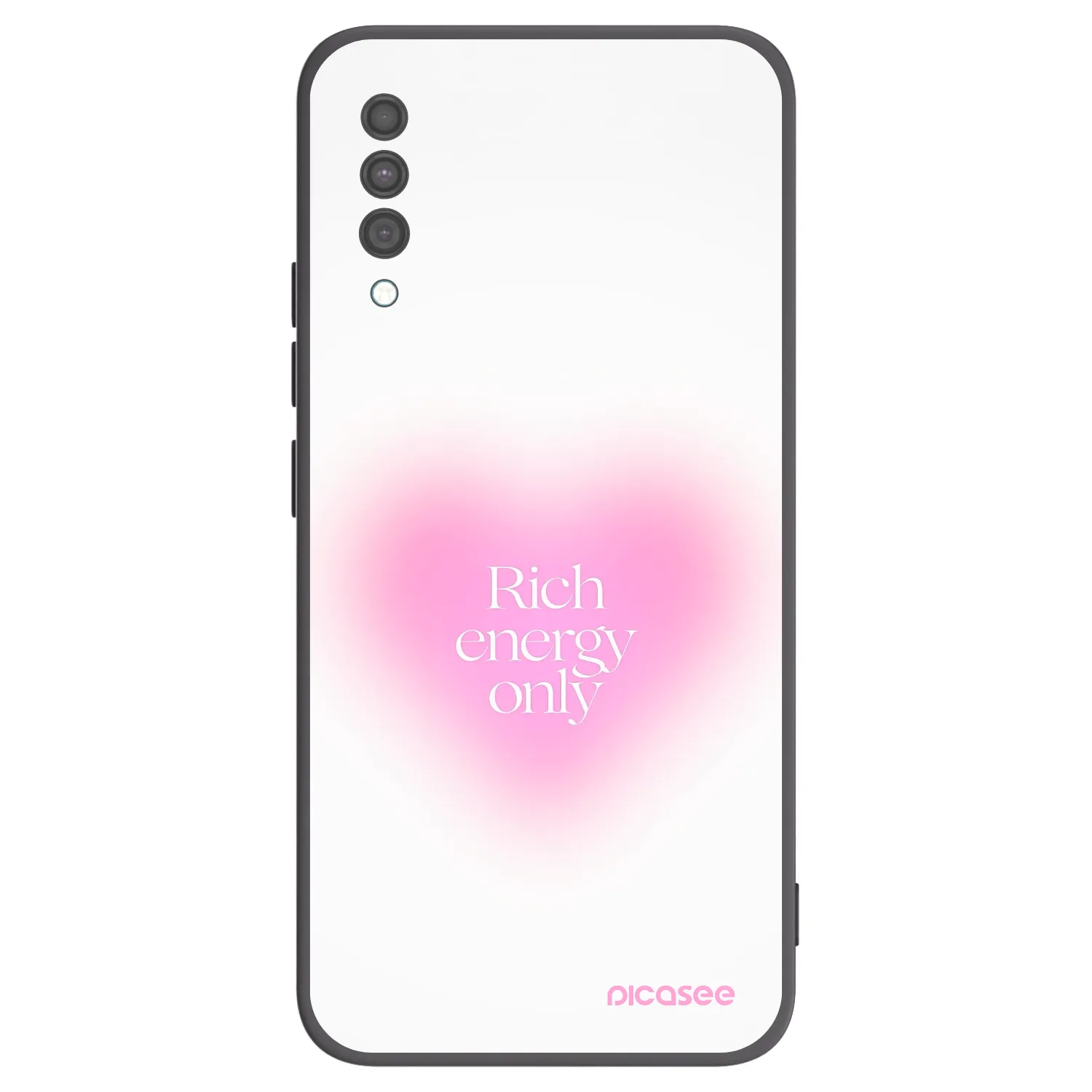 Picasee husă neagră din silicon pentru Samsung Galaxy A30s A307F - Rich Energy