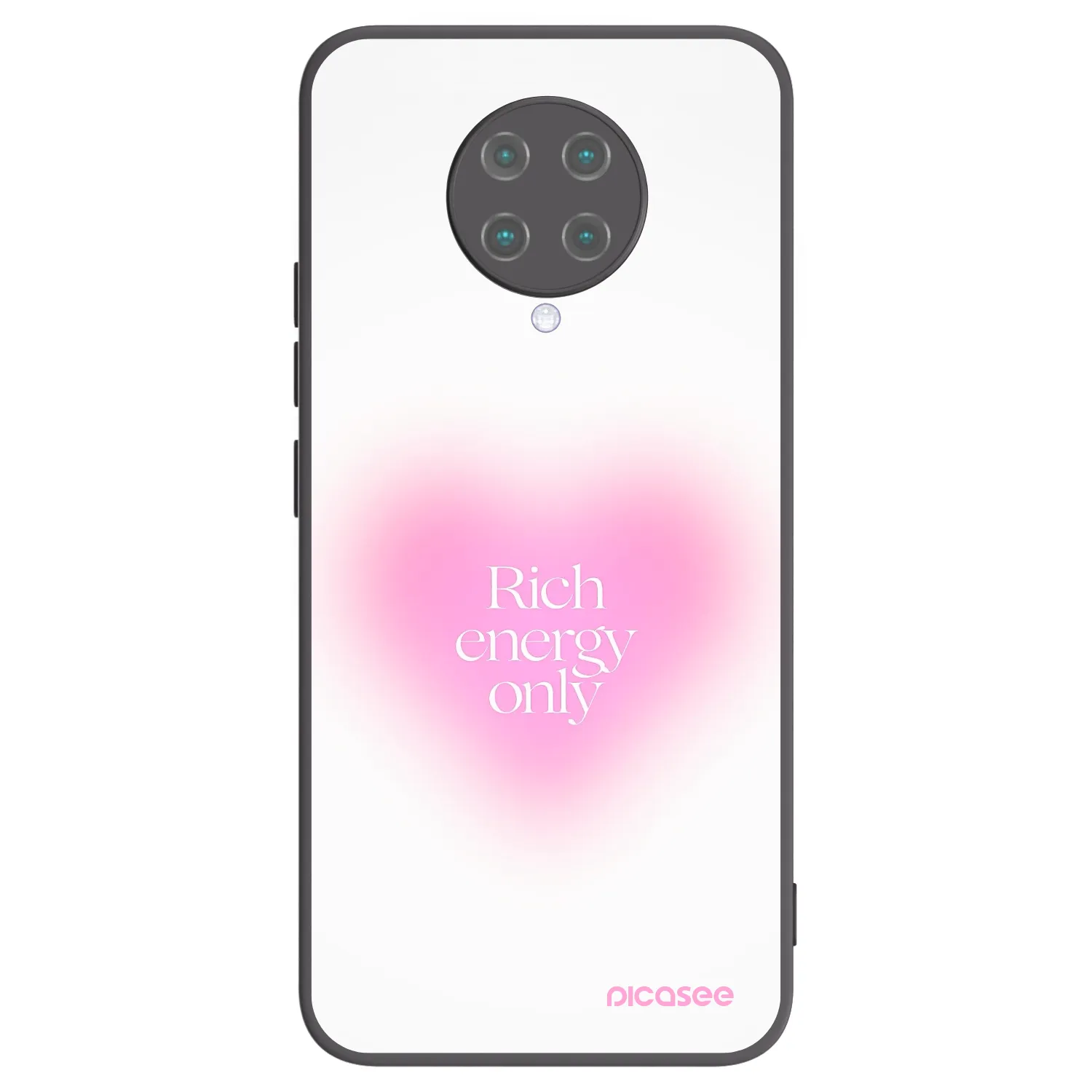 Picasee husă neagră din silicon pentru Xiaomi Poco F2 Pro - Rich Energy