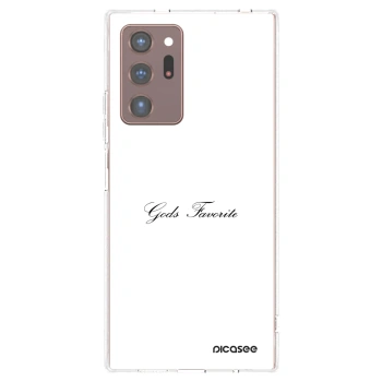Picasee husă transparentă din silicon pentru Samsung Galaxy Note 20 Ultra - Gods Favorite