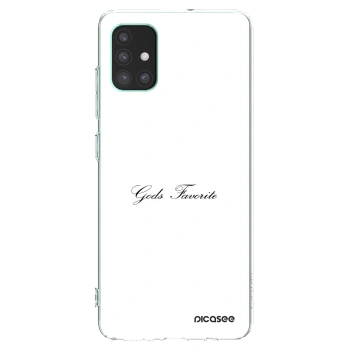 Picasee husă transparentă din silicon pentru Samsung Galaxy M51 M515F - Gods Favorite