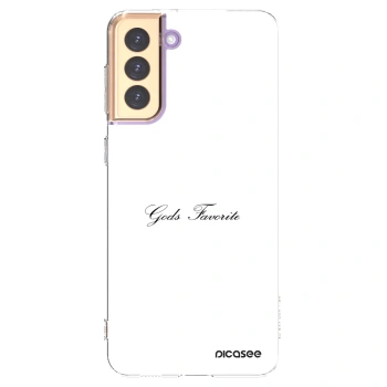 Picasee husă transparentă din silicon pentru Samsung Galaxy S21+ 5G G996F - Gods Favorite