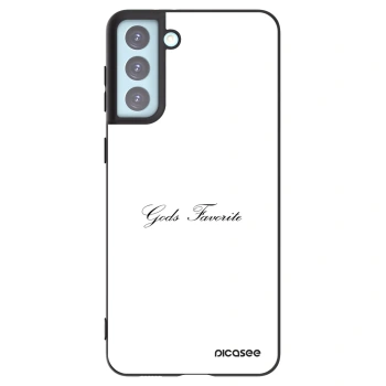 Picasee husă neagră din silicon pentru Samsung Galaxy S21+ 5G G996F - Gods Favorite
