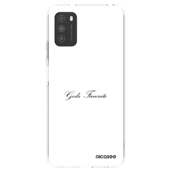 Picasee husă transparentă din silicon pentru Xiaomi Poco M3 - Gods Favorite