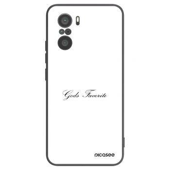 Picasee husă neagră din silicon pentru Xiaomi Poco F3 - Gods Favorite