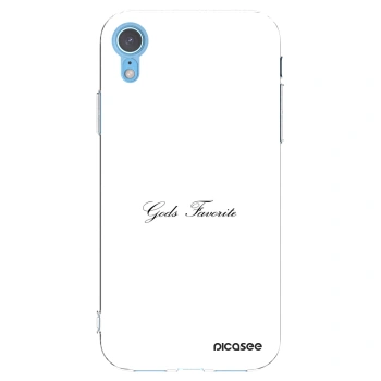 Picasee husă transparentă din silicon pentru Apple iPhone XR - Gods Favorite