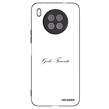 Picasee husă neagră din silicon pentru Huawei Nova 8i - Gods Favorite