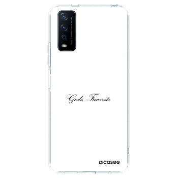Picasee husă transparentă din silicon pentru Vivo Y11s - Gods Favorite