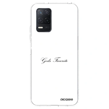 Picasee husă transparentă din silicon pentru Realme 8 5G - Gods Favorite