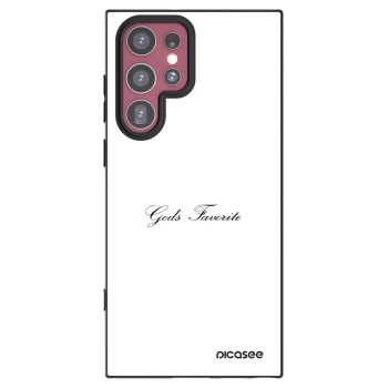 Picasee husă neagră din silicon pentru Samsung Galaxy S22 Ultra 5G - Gods Favorite