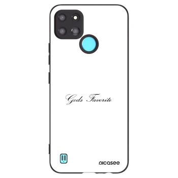 Picasee husă neagră din silicon pentru Realme C21Y - Gods Favorite