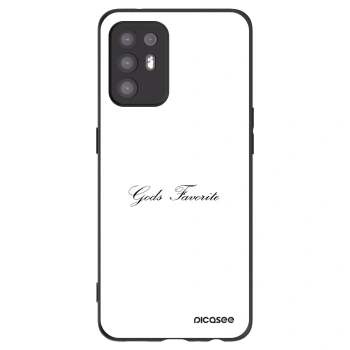 Picasee husă neagră din silicon pentru OPPO A94 5G - Gods Favorite