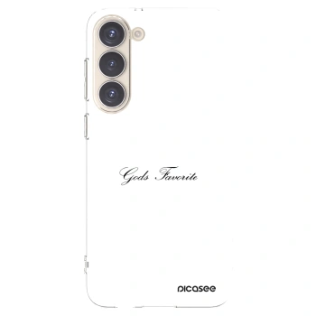 Picasee husă transparentă din silicon pentru Samsung Galaxy S23+ 5G - Gods Favorite