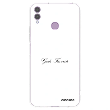 Picasee husă transparentă din silicon pentru Honor 8X - Gods Favorite