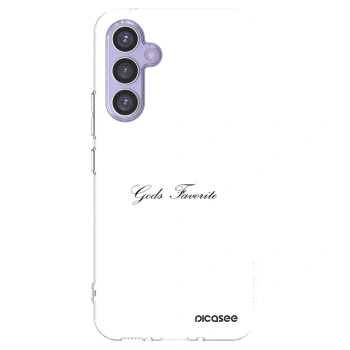 Picasee husă transparentă din silicon pentru Samsung Galaxy A54 5G A546B - Gods Favorite