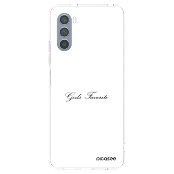 Picasee husă transparentă din silicon pentru Motorola Moto G62 - Gods Favorite