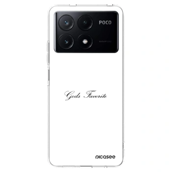 Picasee husă transparentă din silicon pentru Xiaomi Poco X6 Pro - Gods Favorite