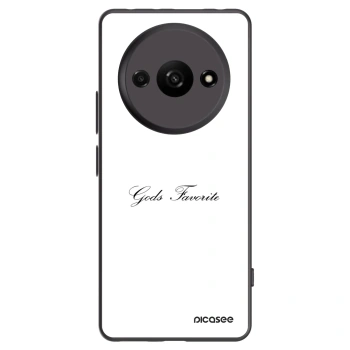 Picasee husă neagră din silicon pentru Xiaomi Redmi A3 - Gods Favorite