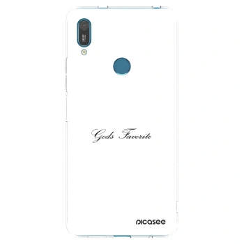 Picasee husă transparentă din silicon pentru Huawei Y7 2019 - Gods Favorite