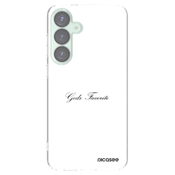 Picasee husă transparentă din silicon pentru Samsung Galaxy S25+ 5G - Gods Favorite