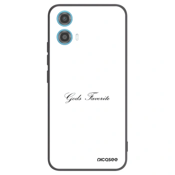 Picasee husă neagră din silicon pentru Motorola Moto G34 5G - Gods Favorite