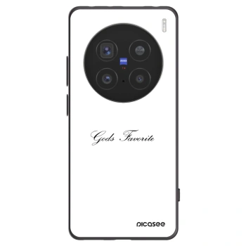 Picasee husă neagră din silicon pentru Vivo X200 Pro - Gods Favorite