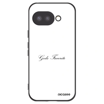 Picasee husă neagră din silicon pentru Google Pixel 9a - Gods Favorite