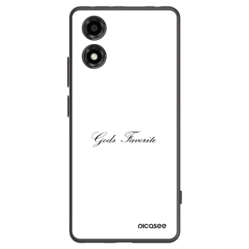 Picasee husă neagră din silicon pentru Motorola Moto E14 - Gods Favorite