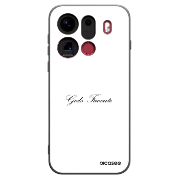 Picasee husă neagră din silicon pentru OPPO Find X9 Pro - Gods Favorite