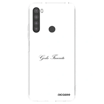 Picasee husă transparentă din silicon pentru Xiaomi Redmi Note 8 - Gods Favorite