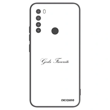 Picasee husă neagră din silicon pentru Xiaomi Redmi Note 8 - Gods Favorite