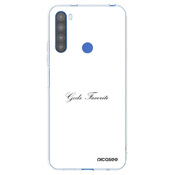 Picasee husă transparentă din silicon pentru Xiaomi Redmi Note 8T - Gods Favorite