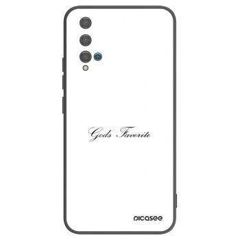 Picasee husă neagră din silicon pentru Huawei Nova 5T - Gods Favorite