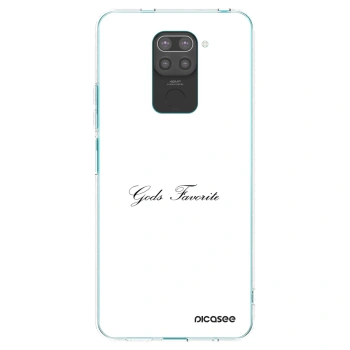 Picasee husă neagră din silicon pentru Xiaomi Redmi Note 9 - Gods Favorite