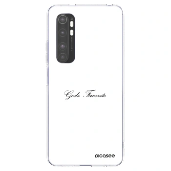 Picasee husă transparentă din silicon pentru Xiaomi Mi Note 10 Lite - Gods Favorite