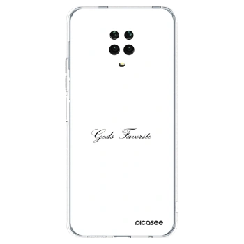 Picasee husă transparentă din silicon pentru Xiaomi Redmi Note 9S - Gods Favorite