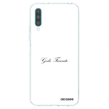 Picasee husă transparentă din silicon pentru Samsung Galaxy A30s A307F - Gods Favorite