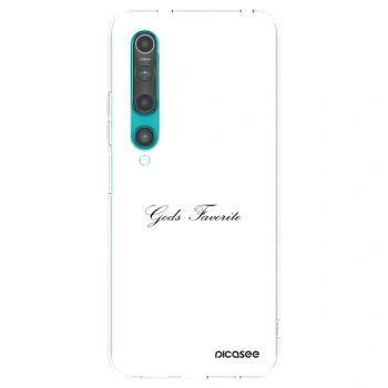 Picasee husă transparentă din silicon pentru Xiaomi Mi 10 - Gods Favorite