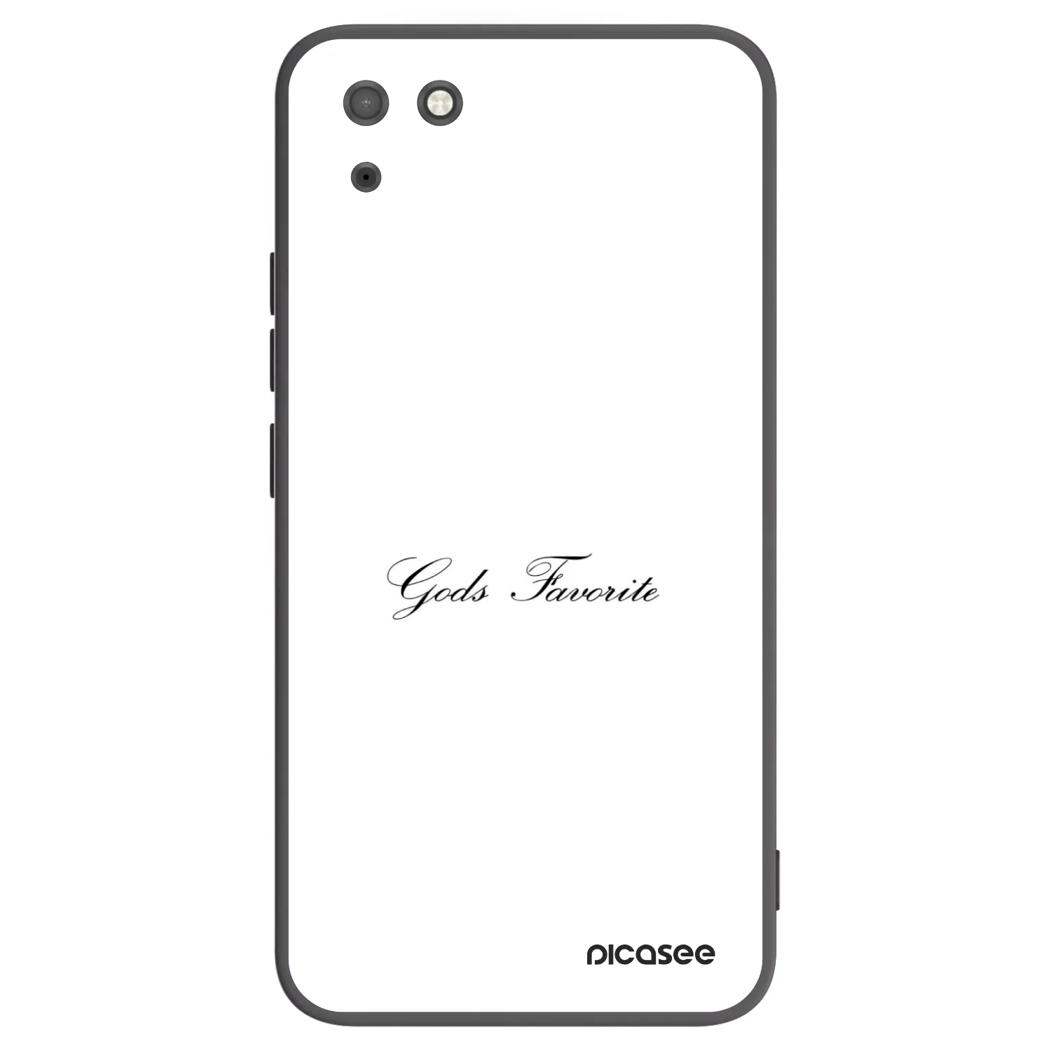 Picasee husă neagră din silicon pentru Huawei Y5P - Gods Favorite
