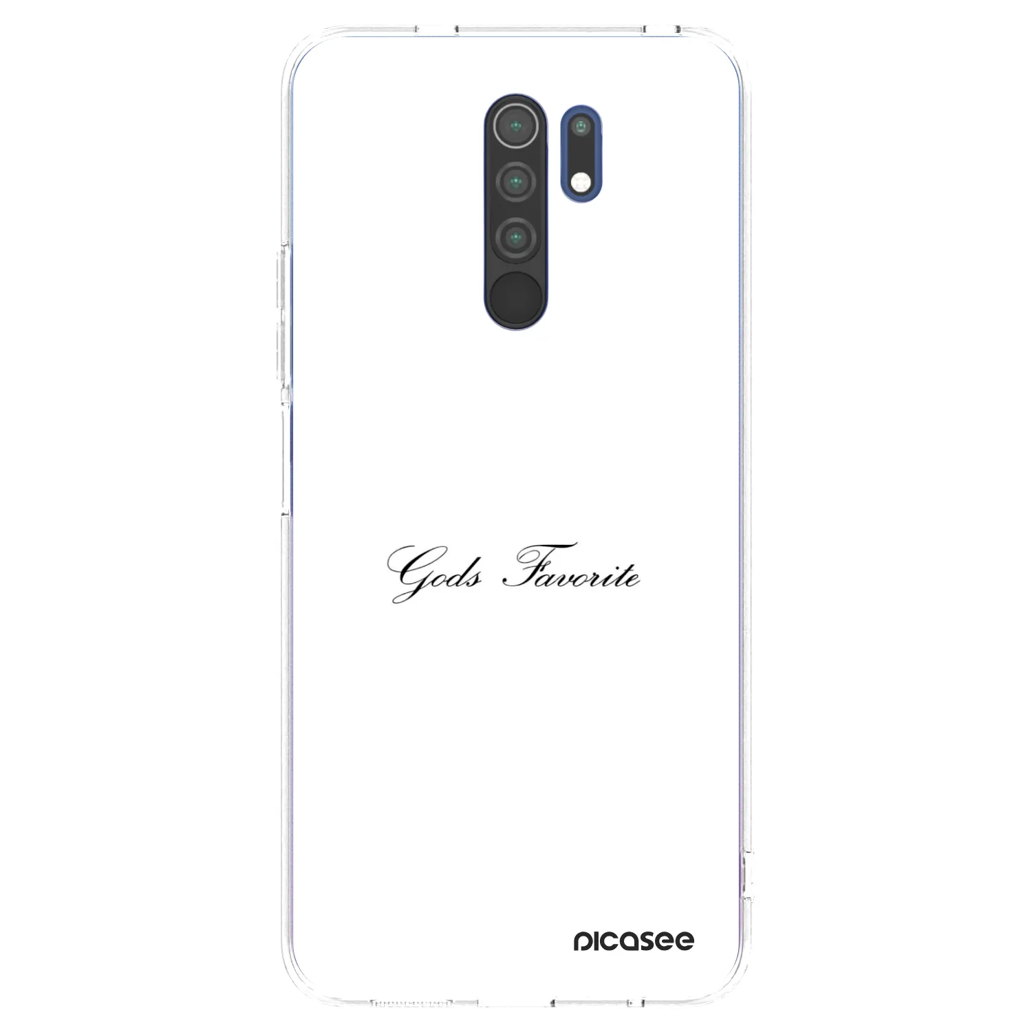 Picasee husă transparentă din silicon pentru Xiaomi Redmi 9 - Gods Favorite