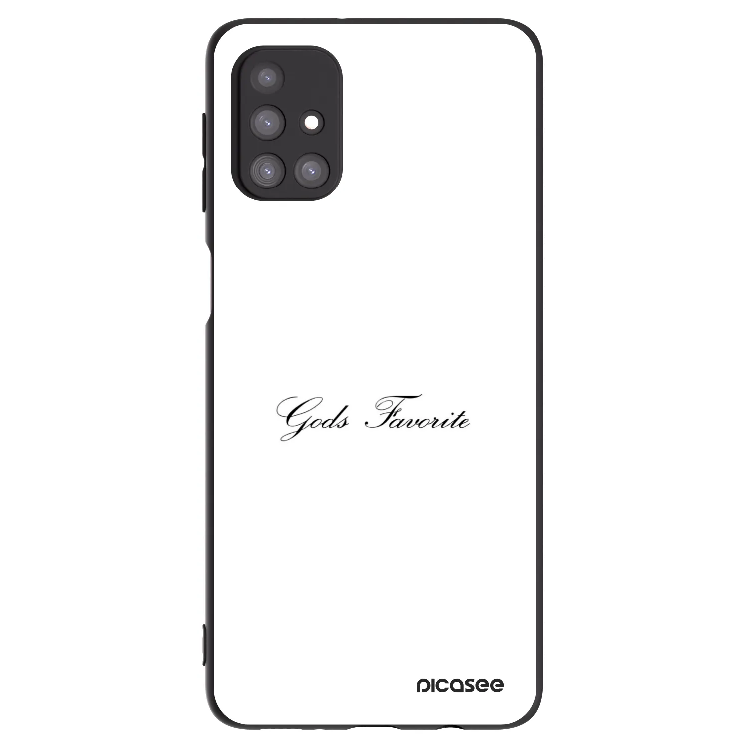 Picasee husă neagră din silicon pentru Samsung Galaxy M31s - Gods Favorite