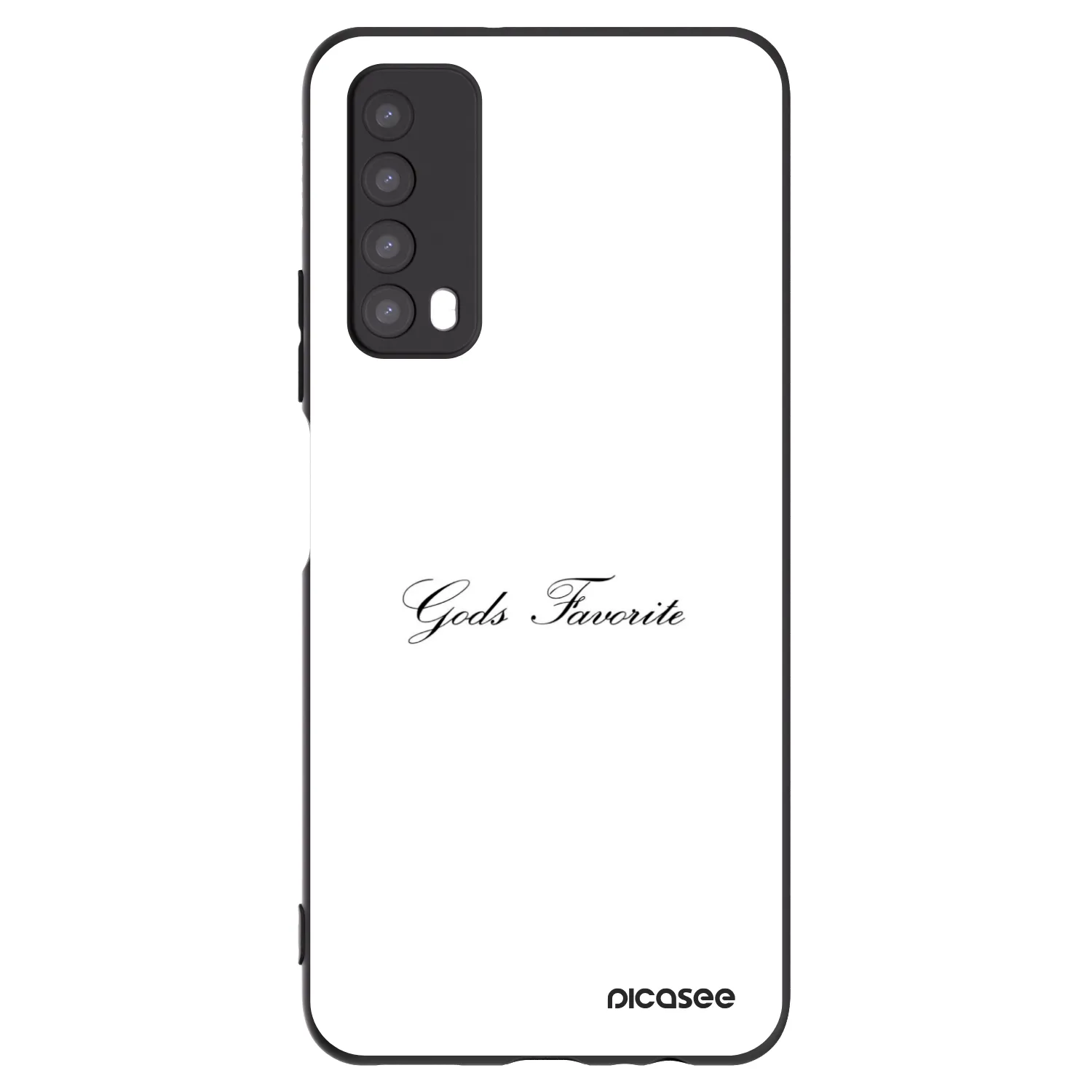 Picasee husă neagră din silicon pentru Huawei P Smart 2021 - Gods Favorite