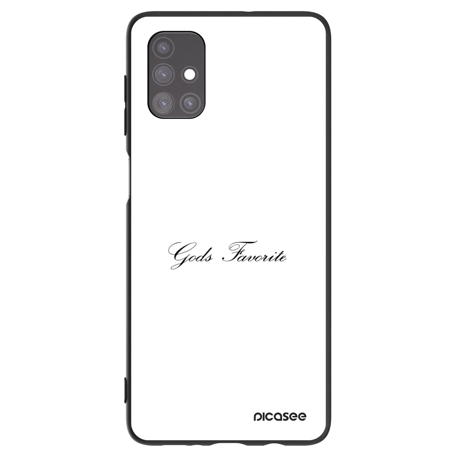 Picasee husă neagră din silicon pentru Samsung Galaxy M51 M515F - Gods Favorite