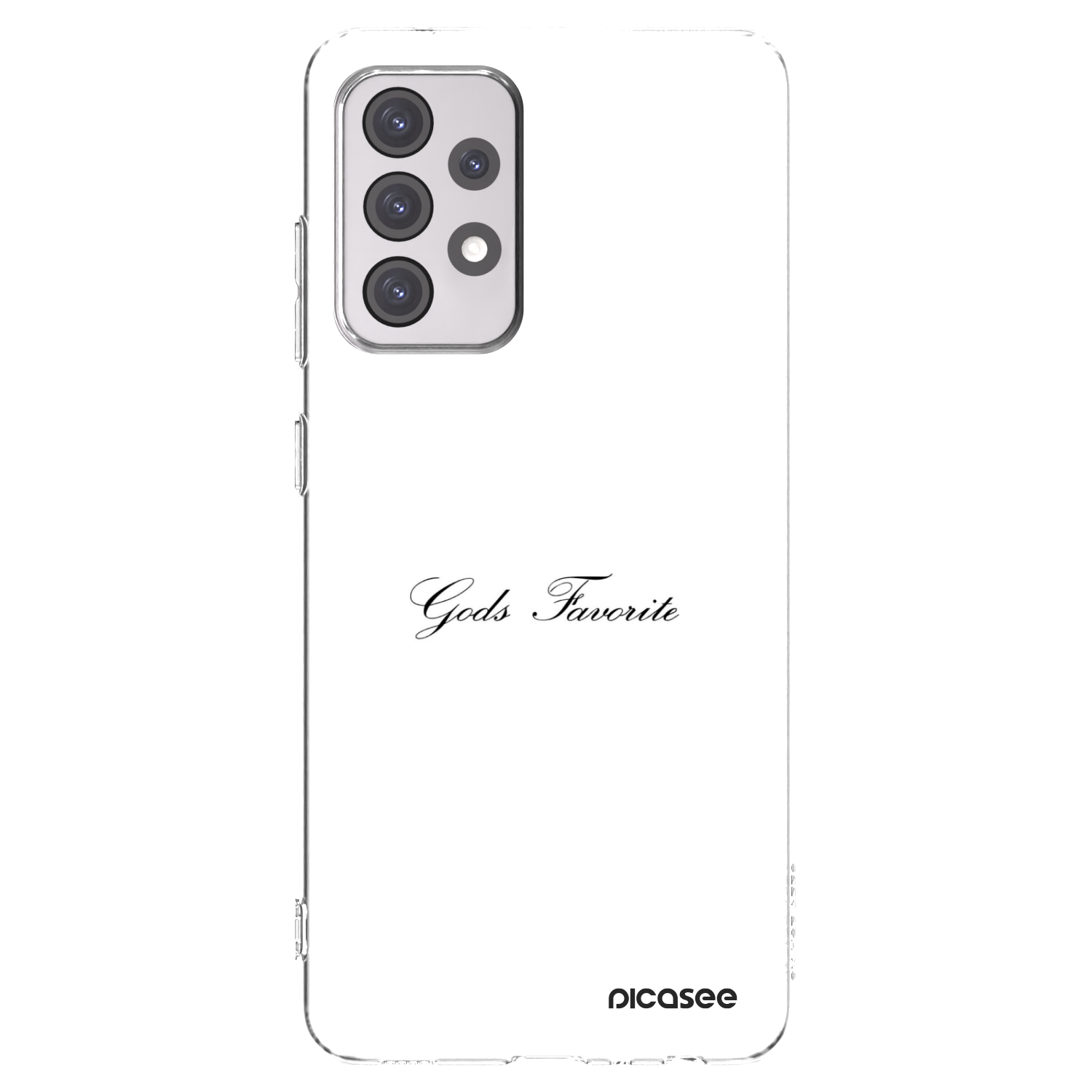 Picasee husă transparentă din silicon pentru Samsung Galaxy A52 5G A525F - Gods Favorite