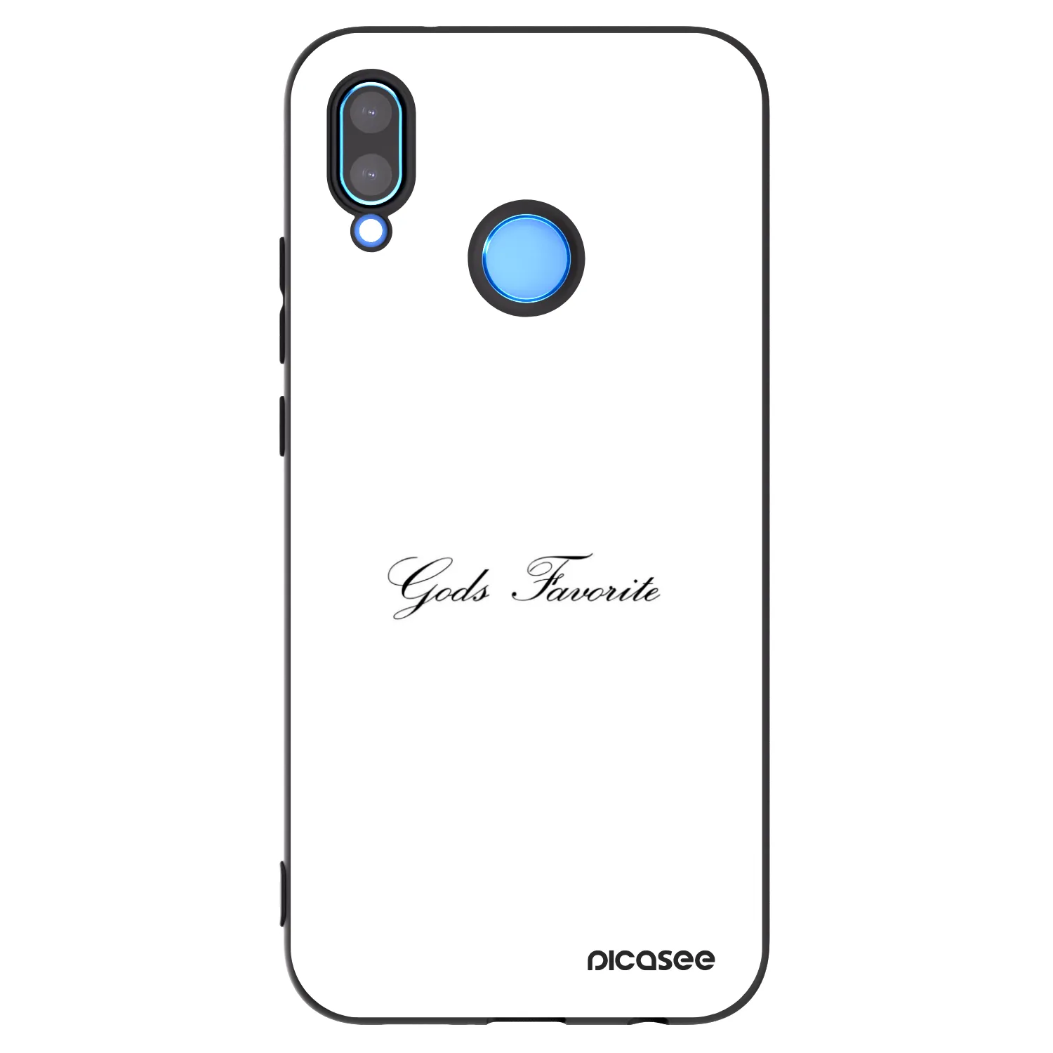 Picasee husă neagră din silicon pentru Huawei P20 Lite - Gods Favorite