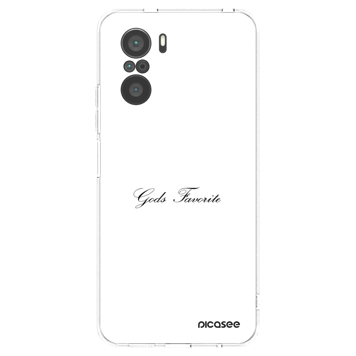 Picasee husă transparentă din silicon pentru Xiaomi Poco F3 - Gods Favorite