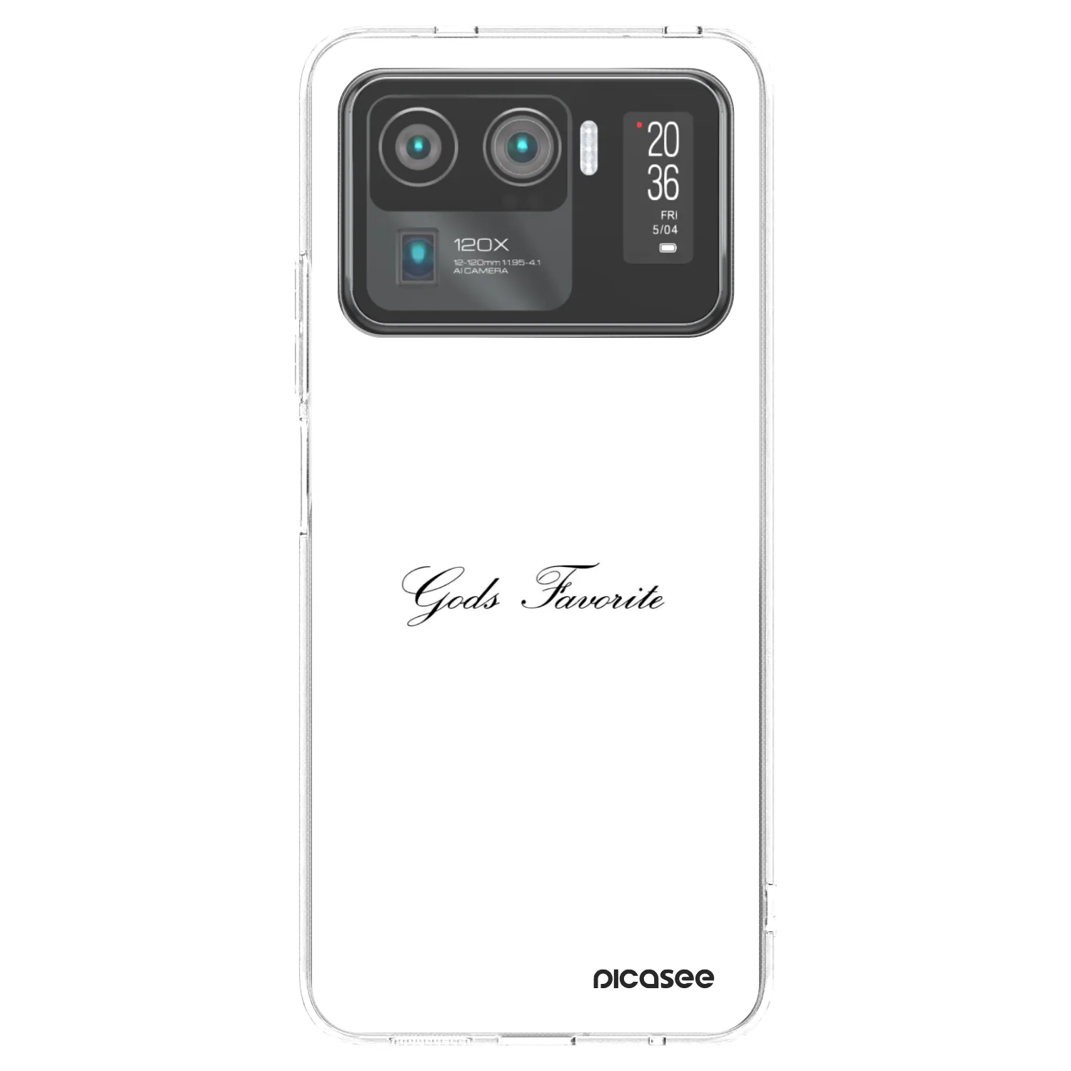 Picasee husă transparentă din silicon pentru Xiaomi Mi 11 Ultra - Gods Favorite